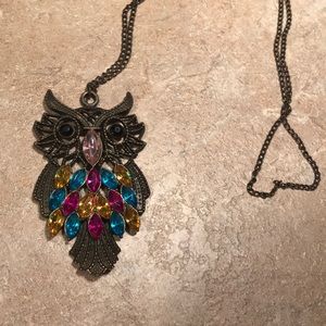 Owl necklace!